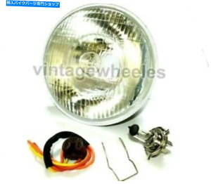 Headlight [JX7C`H4ϊwbhvm[gR}h750850wbhCgjbg Lucas 7 Inch H4 Conversion Headlamp Norton Commando 750850 Headlight Unit