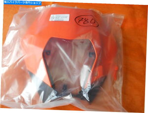 Headlight wbhv}XNIWKTM Exc 08-13 7800800100004 Head Lamp Mask Orange KTM EXC 08-13 7800800100004