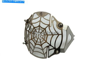 Headlight CGtB[hC^[Zv^[650XeXX`[EFufUCwbhCgO Royal Enfield Interceptor 650 Stainless Steel Web Design Headlight Grill