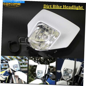 Headlight TE125�̃X�[�p�[���g�t�����g�w�b�h���C�g250 17-19 701�G���f���[���_�[�g�s�b�g�o�C�N���g�N���X Supermoto Front Headlight for TE125 250 17-19 701 Enduro Dirt Pit Bike Motocross�y���s�A���i�z