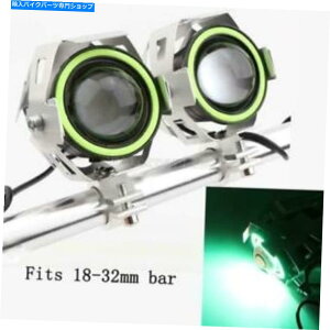 Headlight 2xI[goCLEDn[[frbh\z_̂߂̃hCrOX|bgCgwbhCgv 2x Motorcycle LED Driving Spot Light Headlight Lamp For Harley Davidson Honda