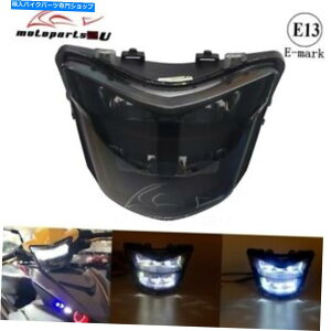 Headlight E13Fς݃I[goCLEDwbhCgvWFN^[hi lo for yamaha lc150 y15zr E13 Approved Motorcycle LED Headlight Projector Hi Lo For YAMAHA LC150 Y15ZR