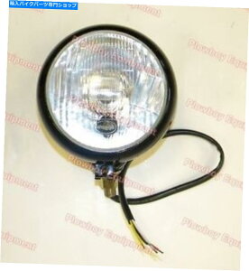 Headlight �I�[�g�o�C�o�C�NBSA Triumph Harley Custom Chopper Rat Rod Black Headlight12V MOTORCYCLE BIKE BSA TRIUMPH HARLEY CUSTOM CHOPPER RAT ROD BLACK HEADLIGHT 12V�y���s�A���i�z