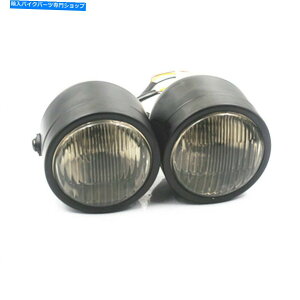 Headlight 35W[^[TCNh~l[^[oqfAwbhCg_uwbhvc[OJtF[T[ 35w Motorcycle Dominator Twins Dual Headlight Double Headlamp Touring Cafe Racer
