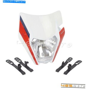 Headlight FE 250 350 450�z���_XR CRF 150 230 250���r�[���w�b�h���C�gw/�X�e�b�J�[ For FE 250 350 450 Honda XR Crf 150 230 250 High Low Beam Headlight w/ Sticker�y���s�A���i�z