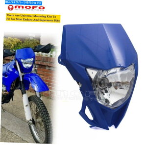 Headlight ���}�n�z���_WR450F YZF WRF TTR FE TE KX 250�̐V����HS1 12V�w�b�h���C�g���j�o�[�T�� New HS1 12V Headlight Universal For Yamaha Honda WR450F YZF WRF TTR FE TE KX 250�y���s�A���i�z