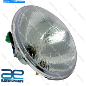 Headlight 7 "wbhCgr[ +ԓdz_[[JXvJGtB[hm[gAGECS 7" Headlight Beam + Parking Bulb Holder Lucas Replica Enfield Norton Ariel ECs