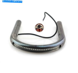 Headlight カフェレーサースチールループ25.4mm /1 "オートバイバイクブラットトラッカー + LEDライトストリップ Cafe Racer Steel Loop 25.4mm /1" Motorcycle Bike Brat Tracker + LED Light Strip