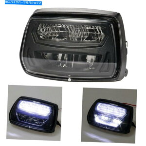 Headlight Black ABS�I�[�g�o�CLED�t�����g�w�b�h���C�ghi/lo�r�[���w�b�h�����v�z���_Ex5 Black ABS Motorcycle LED Front Headlight Hi/Lo Beam Head Lamp For Honda EX5�y���s�A���i�z