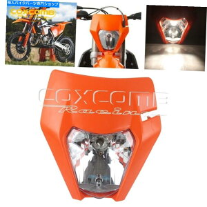 Headlight _[goCNgNXoCN̂߂̃jo[ToCNwbhCgvtFAO Universal Motorcycle Headlight Lamp Fairing for Dirt Bike Motocross Motorbike