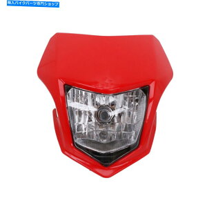 Headlight CRF250L 2013-2019 CRF250LA 2017-2019p̃I[goC̐ԂvX`bNwbhCg Motorcycles Red Plastic Headlight For CRF250L 2013-2019 CRF250LA 2017-2019