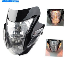 Headlight オートバイフロントヘッドライトヘッドランプターン信号フィットヤマハストリートファイター Motorcycle Front Headlight Head Lamp Turn Signal Fit Yamaha Streetfighter