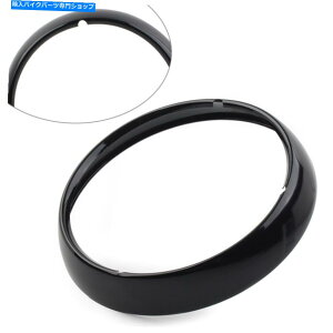 Headlight 7 "wbhCggOoCU[CgJo[tBbgn[[c[OGNgXg[gOCh 7" Headlight Trim Ring Visor Light Cover Fit Harley Touring Electra Street Glide