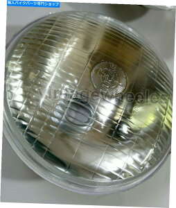 Headlight ���[�J�X7 �C���`�V�[���r�[���w�b�h�����vH4�ϊ��A�p�C���b�gLHD�N���V�b�N�J�[ Lucas 7 Inch Sealed Beam Headlamp H4 Conversion, With Pilot LHD Classic Cars�y���s�A���i�z