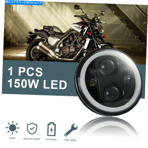 Headlight 5.75 5-3/4�z���_�V���h�E�X�s���b�g750�̃��[�^�[�T�C�N���v���W�F�N�^�[LED���C�g�w�b�h���C�g 5.75 5-3/4 Motorcycle Projector LED Light Headlight For Honda Shadow Spirit 750�y���s�A���i�z