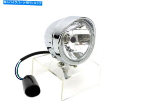 Headlight ۂwbhvN̓n[[_rbh\ɓK܂ Round Headlamp Chrome fits Harley-Davidson