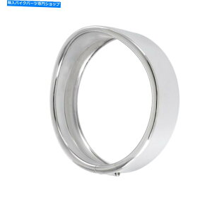 Headlight �n�[���[�X�|�[�c�X�^�[�̃N�����w�b�h���C�g�x�[���g���������O�ی�K�[�h�J�o�[5.75  For Harley Sportster Chrome Headlight Bezel Trim Ring Protect Guard Cover 5.75�y���s�A���i�z