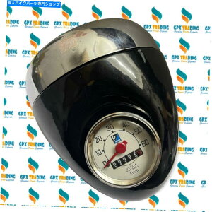 Headlight NVbNwbhCgASSEY 5 1/2 "dz_[ƃXs[h[^[Luna Moped 60km/h Classic Headlight Assey 5 1/2" With Bulb Holder & Speedometer Luna Moped 60km/h