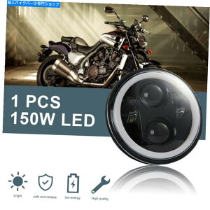 Headlight 5.75 5-3/4z_VhEXsbg750̃[^[TCNvWFN^[LEDCgwbhCg 5.75 5-3/4 Motorcycle Projector LED Light Headlight For Honda Shadow Spirit 750