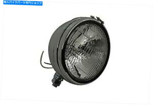 Headlight ���v���J5-3/4 v�c�C���ɂ��n�[���[�f�r�b�h�\���p�̃��E���h�N�����w�b�h�����v Replica 5-3/4 Round Chrome Headlamp for Harley Davidson by V-Twin�y���s�A���i�z