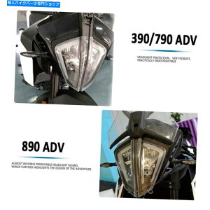 Headlight KTM�̃w�b�h�����v�w�b�h���C�g�v���e�N�^�[�K�[�h390 790 890�A�h�x���`���[/R 2020 2021 Headlamp Headlight Protector Guard For KTM 390 790 890 ADVENTURE/R 2020 2021�y���s�A���i�z