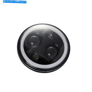 Headlight 5.75�C���`�w�b�h���C�g���[�^�[�T�C�N���v���W�F�N�^�[�w�b�h�����v�L�pA4G2 5.75 inch Headlight Motorcycle Projector Headlamp Wide Angle A4G2