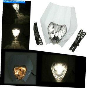 Headlight �G���f���[�����[�h�̂��߂̃I�[�g�o�C���[�^�[�N���X�w�b�h���C�g�w�b�h�����v���[�K���X�Y�LRM RMZ RMX Motorcycle Motorcross Headlight HeadLamp for Enduro Road Legal Suzuki RM RMZ RMX�y���s�A���i�z