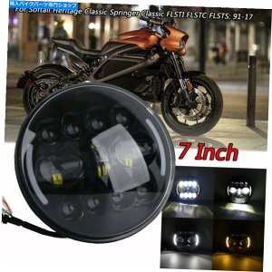 Headlight 7 LED�w�b�h���C�gHI/LO ANGEL EYES LED LED LED HARLEYDAVIDSON HONDA YAMAHA 7LED Headlight Hi/Lo Angel Eyes LED For Motorcycle Harley Davidson Honda Yamaha�y���s�A���i�z