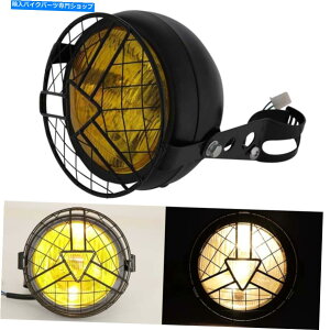 Headlight CG125 GN125g[^[TCNwbhCgwbhvtJo[tJo[}Egč For CG125 GN125 Retro Motorcycle Headlight Head Lamp w/ Grill Coverv Mount US