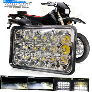 Headlight 4x6�C���`�I�[�g�o�CLED�w�b�h���C�gHI/LO�r�[���X�Y�LDRZ400SM DRZ400S DRZ400E 4x6 inch Motorcycle LED Headlight Hi/Lo Beam for Suzuki DRZ400SM DRZ400S DRZ400E�y���s�A���i�z