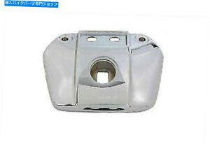 Headlight v�c�C���ɂ��n�[���[�f�r�b�h�\���̂��߂̃w�b�h�����v�u���P�b�g�N�����_�C�L���X�g Headlamp Bracket Chrome Die Cast for Harley Davidson by V-Twin�y���s�A���i�z