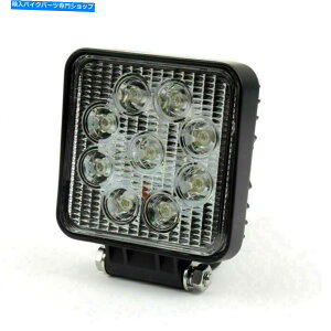 Headlight �V����27W�̍^���r�[���̓��[�h���[�N���C�g�����v12V 24V SUV ATV CAR TRUCK SQUARE New 27W Flood BEAM LED Off Road Work Light Lamp 12V 24V SUV ATV Car Truck Square�y���s�A���i�z