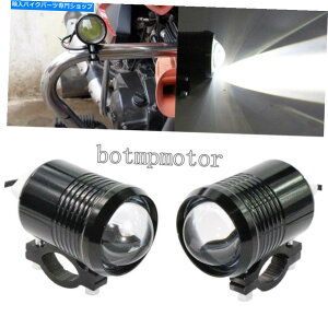 Headlight �z���_�V���h�E�G�A���X�s���b�g�Z�C�o�[VT 750 1100��2PCS LED�X�|�b�g���C�g�w�b�h���C�g 2PCS LED Spot light Headlight For Honda Shadow Aero Spirit Saber VT 750 1100�y���s�A���i�z