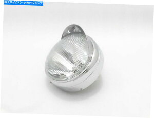 Headlight CGtB[hNVbNUCEf7ɓKĂ "s[Nt̊SȃwbhCg Fit For ROYAL ENFIELD CLASSIC UCE MODEL 7" COMPLETE HEAD LIGHT WITH PEAK