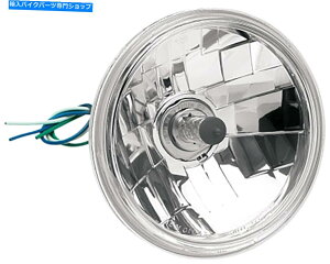 Headlight �n�[�h�h���C�u38-563 5-3/4�w�b�h���C�g�C���T�[�g - �N���AH4 HardDrive 38-563 5-3/4 Headlight Insert - Clear H4�y���s�A���i�z