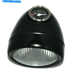 Headlight �N���V�b�N�w�b�h���C�gASSEY 5 1/2 �d���z���_�[�ƃX�s�[�h���[�^�[Luna Moped 80km/h Classic Headlight Assey 5 1/2 With Bulb Holder & Speedometer Luna Moped 80km/h�y���s�A���i�z