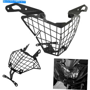 Headlight ���̃w�b�h���C�g�O�����K�[�h�V�[���h�J�o�[�v���e�N�^�[versys-x 300 kle x300 Headlight Grille Guard Shield Cover Protector For KAWASAKI Versys-X 300 KLE X300
