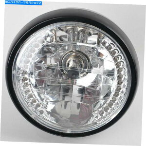Headlight 1 x 6.5 �u���P�b�g�t�����}�n�I�[�g�o�C�����v�p�̍�/��r�[���w�b�h���C�gH4�d�� 1 x 6.5 High/Low Beam Headlight H4 Bulb For Yamaha Motorcycle Lamp with Bracket�y���s�A���i�z