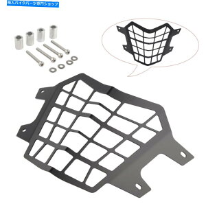 Headlight �u���b�N�w�b�h���C�g�O�����K�[�h�J�o�[�v���e�N�^�[�t�B�b�g���}�n�e�l�A700 XTZ700 19-21 Black Headlight Grille Guard Cover Protector Fit Yamaha Tenere 700 Xtz700 19-21�y���s�A���i�z