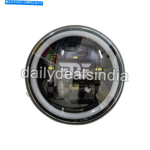 Headlight ���C�����G���t�B�[���hGT���C���^�[�Z�v�^�[650cc 7 R�T�C��LED�w�b�h�����v�w�b�h���C�g�i2018-23�j Royal Enfield GT & Interceptor 650cc 7 R Sign LED Headlamp Headlight (2018-23)�y���s�A���i�z