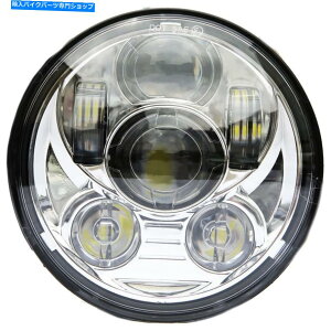 Headlight WISAMIC 5-3/4 5.75 LED�v���W�F�N�V�����f�C���[�J�[�w�b�h���C�g�n�[���[�_�r�b�h�\�����[�^�[ Wisamic 5-3/4 5.75 LED Projection Daymaker Headlight for Harley-Davidson Motor