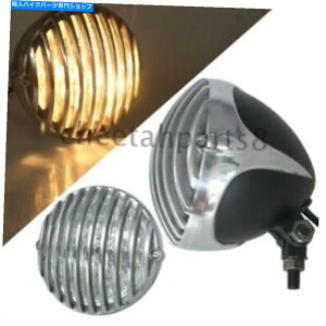 Headlight 5 �n�[���[�`���b�p�[�{�o�[�J�t�F���[�T�[�p�̃��B���e�[�W�I�[�g�o�C�w�b�h���C�g�w�b�h�����v 5 Vintage Motorcycle Headlight Headlamp For Harley Chopper Bobber Cafe Racer�y���s�A���i�z