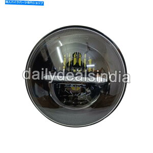 Headlight CGtB[hGTC^[Zv^[650cc 7 "}CiXTCLEDwbhCgi2018-2023j Royal Enfield GT & Interceptor 650cc 7" Minus Sign LED Headlight (2018-2023)