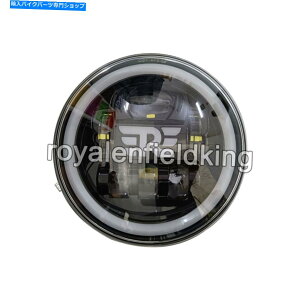 Headlight ���C�����G���t�B�[���hGT���C���^�[�Z�v�^�[650cc 7 R�T�C��LED�w�b�h�����v�w�b�h���C�g�i2018-23�j Royal Enfield GT & Interceptor 650cc 7 R Sign LED Headlamp Headlight (2018-23)�y���s�A���i�z
