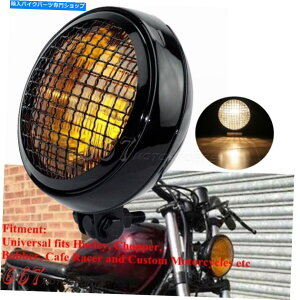 Headlight 5.75 "n[[X|[cX^[\tgACwe[WXvK[`bp[pgwbhCgv 5.75"Retro Headlight Lamp For Harley Sportster Softail Heritage Springer Chopper
