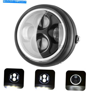 Headlight 6.5 "oCNLEDwbhCgwbhvp{o[oCNJtF[T[N[U[ 6.5" Motorcycle LED HeadLight Headlamp For Bobber Motorbikes Cafe Racer Cruiser