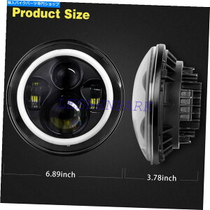 Headlight VNoJ500 750 800 900 1500hbg7 "C`LEDwbhCgvWFN^[ For Kawasaki VN Vulcan 500 750 800 900 1500 DOT 7" INCH LED Headlight Projector