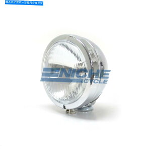 Headlight 4.5n[[hbT[nCEFCo[N[E-MarkX|bgCgvwbhCg68667-78 4.5 Harley Dresser Highway Bar Chrome E-Mark Spot Light Lamp Headlight 68667-78