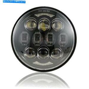 Headlight �V����Brightest Dot���F�ς�80W 5-3/4 "5.75"���E���hLED�v���W�F�N�V�����w�b�h���C�gCO ... New Brightest DOT Approved 80W 5-3/4" 5.75" Round LED Projection Headlight Co...