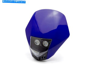 Headlight ヤマハFZR FZS R3 R6 R1 FAZER STREETFIGHTERプロジェクト用LEDヘッドライトマスクブルー LED Headlight Mask BLUE for Yamaha FZR FZS R3 R6 R1 Fazer Streetfighter Project